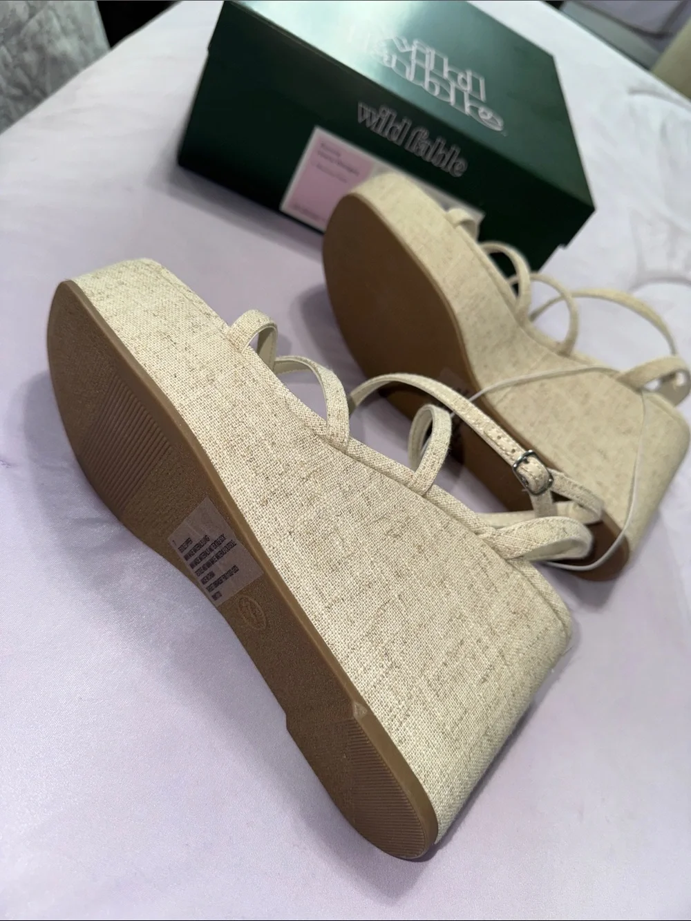 Wild Fable Ronnie Heels/Wedges + Memory Foam